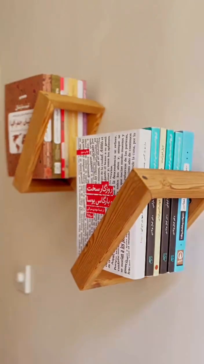 Wooden Wall Box Shelf | Handcrafted Hanging Storage Shelf for Home & Kitchen